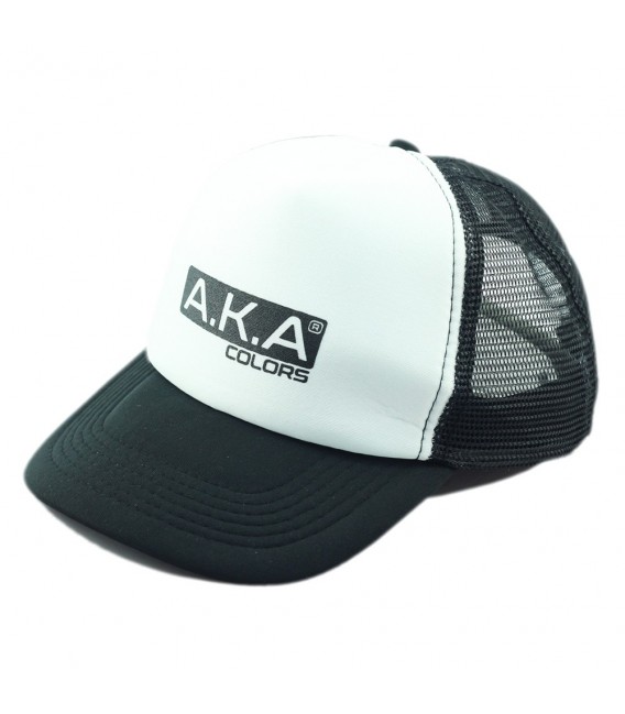 Gorra Rejilla BLANCA y NEGRA